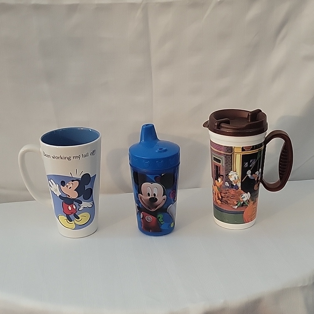 Disneyland Travel Mug, Tall 16 oz. Mug & Sippy Cup
